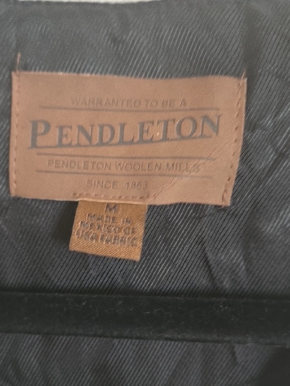 Pendleton Gray Wool Button-Front Vest - Picture 2 of 6